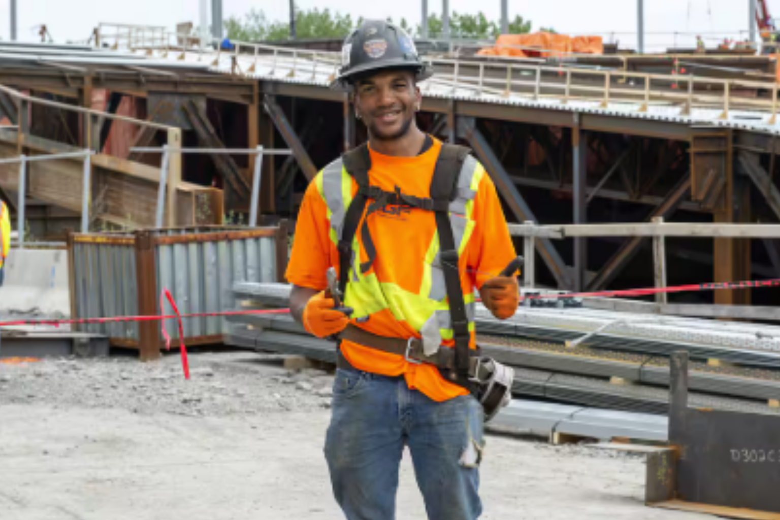 Pose Armature De Béton