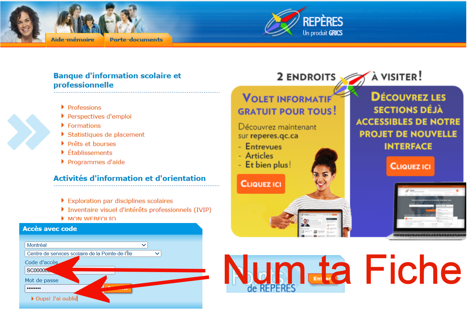 Aperçu Compétences Québec
